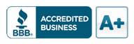 BBB Accredited Business with an A+ rating