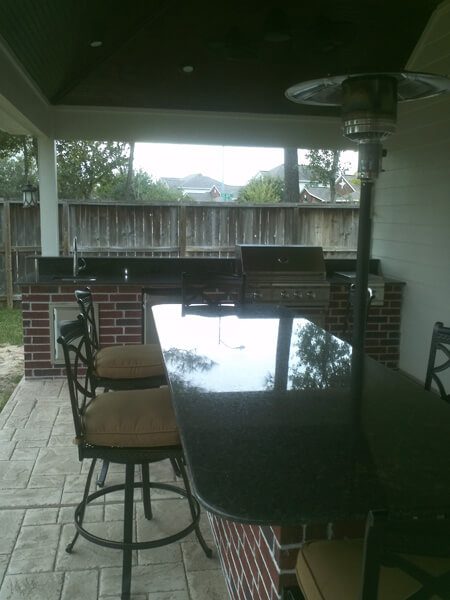 Outdoor Kitchens project by All-Tex Home Improvement Services in the Houston area