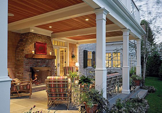 Patio cover built by All-Tex Home Improvement Services in the Houston area
