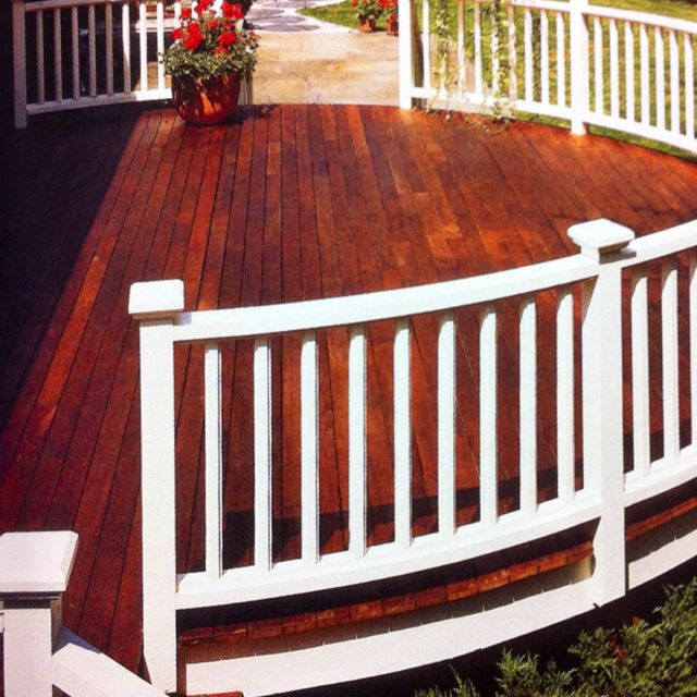 Deck built by All-Tex Home Improvement Services in the Houston area