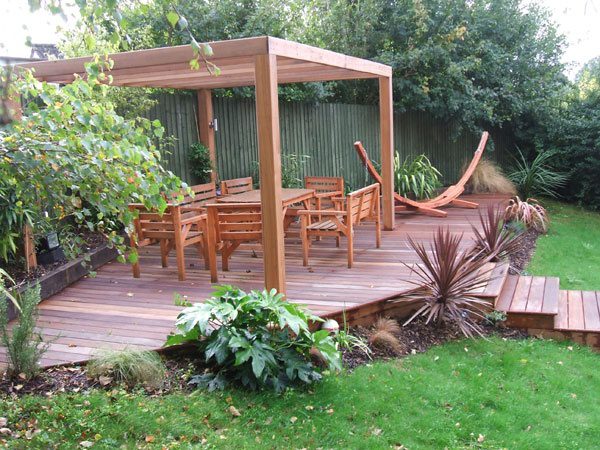 Deck built by All-Tex Home Improvement Services in the Houston area