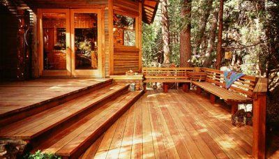 Deck built by All-Tex Home Improvement Services in the Houston area