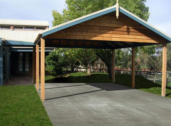 Carport built by All-Tex Home Improvement Services in the Houston area