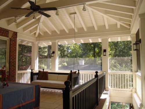 Sunroom enclosure built by All-Tex Home Improvement Services in the Houston area