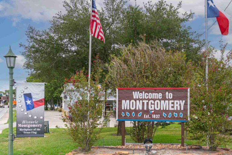 Montgomery, TX, one of the Houston area communities All-Tex serves