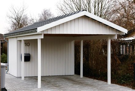 Carport built by All-Tex Home Improvement Services in the Houston area